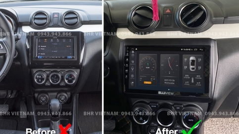 Màn hình DVD Android liền camera 360 xe Suzuki Swift 2019 - nay | Elliview S4 Deluxe 